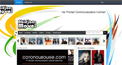 Desktop Screenshot of abidjanmove.com